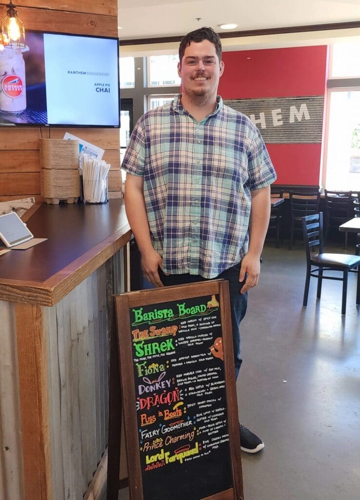 Richard celebrating his 26th birthday