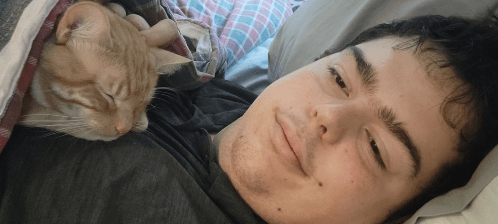 Jasper as a puppy in a fond early memory