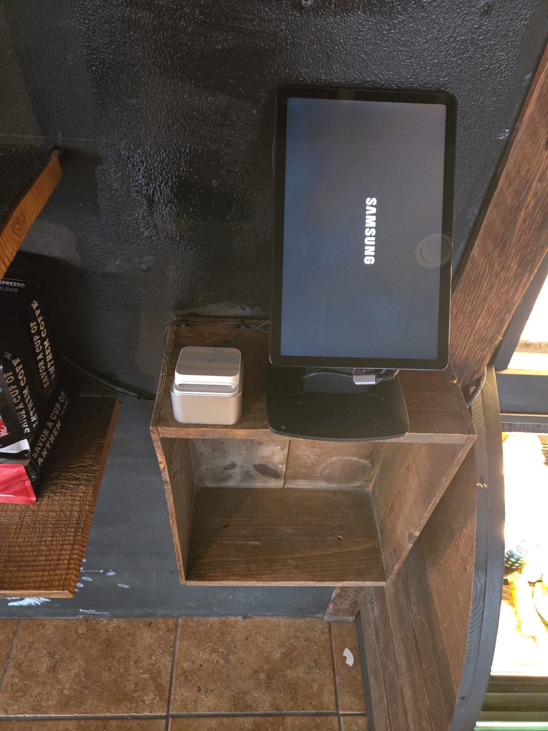 Kiosk system installed at Anthem Downtown Puyallup coffee shop location